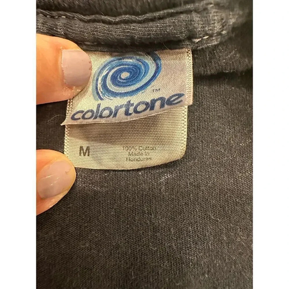 Acid Wash Red White Blue Graphic tee Medium - Picture 3 of 3